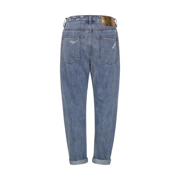 BNWT $148 One Teaspoon Messed Up Saints Jean in Johnny Blue / Size 26 - Picture 6 of 10